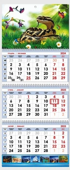 Квартальний календар 2025 Змія 01 2999430567352