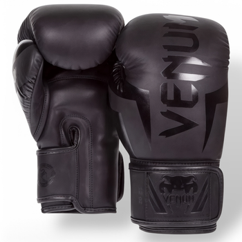Боксерські рукавички 12 унцій (12 oz) чорні VNM02-12
