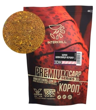 Прикормка рыбловная Interkrill Премиум Карп - Шелковица - Сливки 1кг. (карповая),NFS-022B