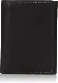 Кошелек из натуральной гладкой кожи Steve Madden Genuine Leather RFID Trifold Wallet with Id Window (N80002/08)