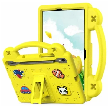 Дитячий чохол Junior Case Tablet на Samsung Galaxy Tab S10 FE Plus (13.1") / жовтий