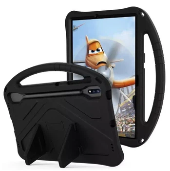 Детский чехол New Kids Case на планшет Samsung Galaxy Tab S11 Ultra (14.6") / черный