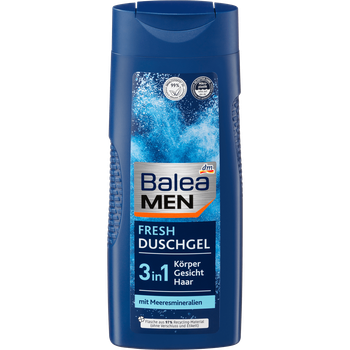 Чоловічий освіжальний гель для душу Balea Fresh Duschgel Men 300 ml