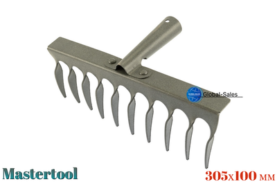 Грабли витые Mastertool 305мм x 10 зубьев (14-6206)