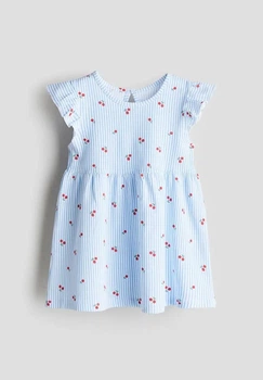 Сукня блакитна Вишні H&M 74см (400010995)