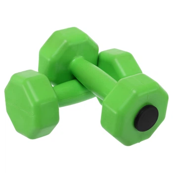 Гантели для фитнеса пластиковые Champion TA-9820-1 Салатовый
