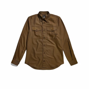 Сорочка чоловіча з довгим рукавом G-Star Marine Slim Shirt XL Хакі