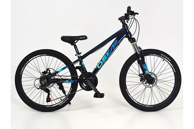 Велосипед OSKAR 24" CYBER рама 11" алюминий blue