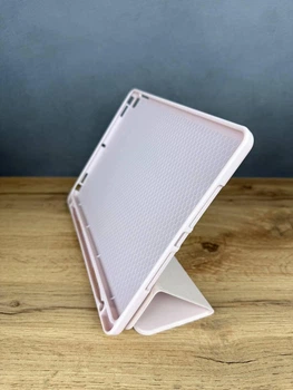 Чехол Smart Case на Apple iPad 10.2 (2019/20/21) pro10.5 (2017) Air 10.5 с креплением для стилуса Apple Pencil Бежевый