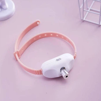 Умный лазерный ошейник для кошек Laser Collar Розовый