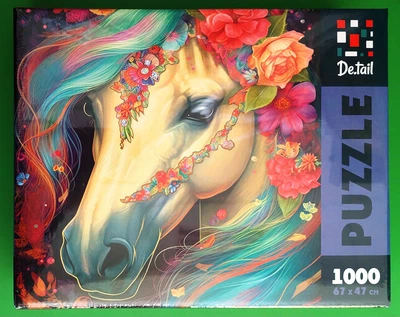 Пазли 1000 елементів. Перлина квітів (DT1000-12). De.tail
