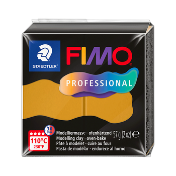 Полимерная глина Fimo Professional, 57 г., Охра (8040-17)