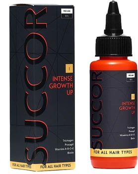 Интенсивный гель активатор роста для волос - Succor Intense Growth Up Gel 60ml (1433811-25639093)