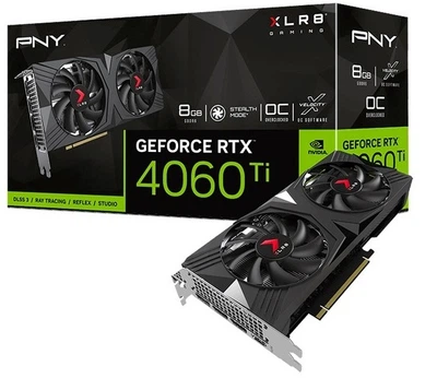PNY GeForce RTX 4060 Ti 8GB VERTO (VCG4060T8DFXPB1-O)