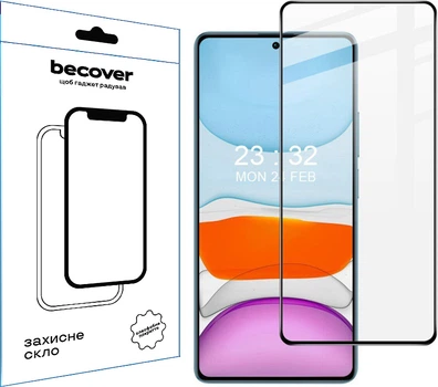 Защитное стекло BeCover для смартфона Xiaomi 14T/14T Pro Black (BC_713322)