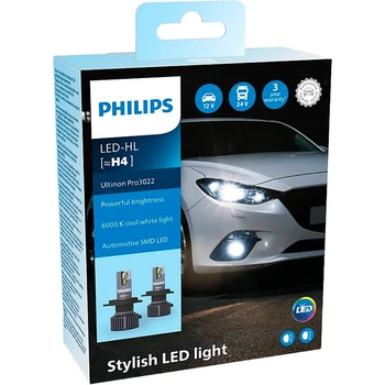 Светодиодные лампы LED Philips H4 Ultinon Pro3022 LUM11342U3022X2 12-24v