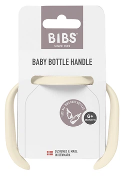 Ручки для дитячої пляшечки BIBS Baby Bottle Handle Ivory