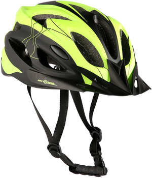 Kask Nils Extreme MTW291 M 51-60 cm Czarno-żółty (16-70-122) (5907695502565)