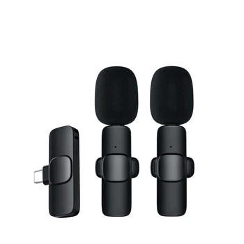 Беспроводной двойной микрофон Type-C 2.4 ГГц 10 м (D03466FD16CE)