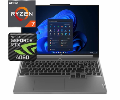Ноутбук (2024) геймерський Lenovo Legion Slim 5-16 Ryzen 7 7435HS / 16GB / 512GB / Win11x Licensed / RTX4060 / 16" 165Hz