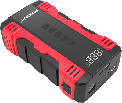 Пусковое устройство Foxsur Car Jump starter FJS-960 800 А 12 В 2 в 1 + компрессор