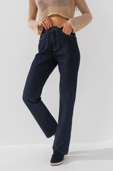 Джинси Regular fit жіночі Zeo Basic 4416 36 Темно-синій