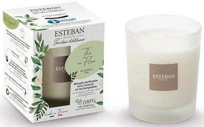 Ароматическая свеча "Цветущий чай" - Esteban Paris Scented Candle Blooming Tea 180g (1417955-32679023)
