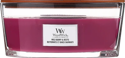 Ароматическая свеча в стакане - Woodwick Ellipse Candle Wild Berry & Beets 453.6g (1092719-24987901)