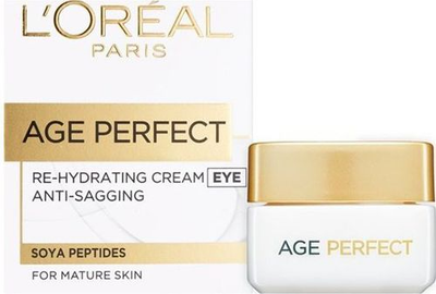 Krem pod ozcy nawilżający L'Oreal Paris Age Perfect 15 ml (3600520070285)