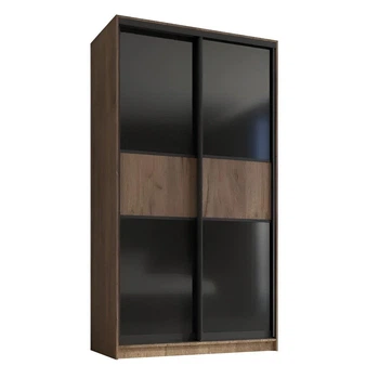 Шкаф купе двухдверный Лофт 02В-106 (100х60х240) Дуб Крафт табако