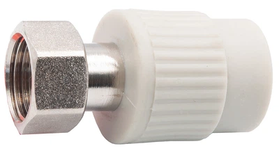 Муфта Koer 20x1/2F PPR с накидной гайкой