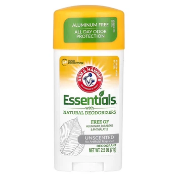 Натуральний дезодорант без алюмінію, парабенів і фталатів Arm & Hammer Essentials Natural Deodorant Unscented без запаху, 71 гр