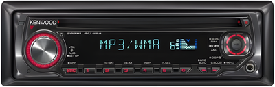 Автомагнітола Kenwood (1 DIN) CD/MP3/WMA, USB/AUX, Bluetooth 4 х 50 Вт (KDC-W3541AY)