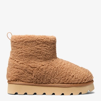 Женские угги низкие с мехом Michael Kors 713590059 40 Коричневые (1159831080)