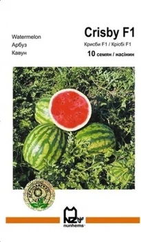 Семена арбуз "Крисби" F1 10 семян Нунемс (Nunhems). А