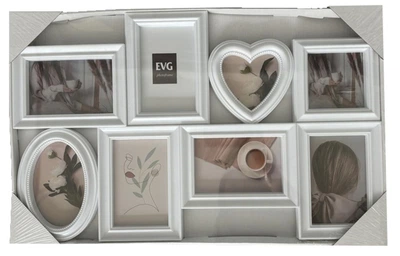 Мультирамка на 8 фото EVG INNO ZB-8-3859 WHITE COLLAGE 8