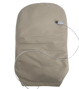 Електрогрілка з підігрівом від USB ЕГ-1-12 5V 30х45см Бежевий