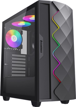 Корпус комп'ютерний GAMEMAX ATX без блока живлення White (Black Diamond CP)
