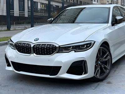 Передний бампер в сборе с ноздрями M 340i BMW 3 series G20 G21 2019-2022 1234 upgrade для BMW 3 Series G20 G21 2018- (8949)