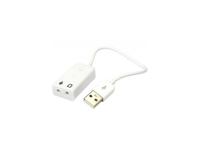 Звукова плата Dynamode C-Media USB 8 3D RTL (USB-SOUND7-WHITE)