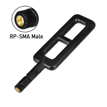 Антенна WiFi 4G LTE 3G GSM 12 dBi 2.4/5.8GHz RP-SMA Male двухдиапазонная, для роутеров, модемов, репитеров