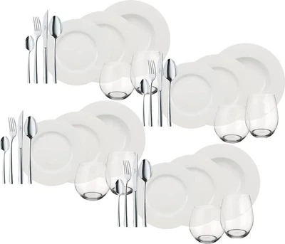 Villeroy & Boch Wonderful World White 4 Friends набір столового посуду 36 предметів на 4 персони 1011559032