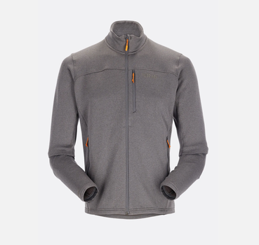 Мужская флисовая кофта Rab Graviton Jacket, Beluga, L (RB QFF-57-BEL-LRG)