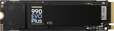 SSD диск Samsung 990 Evo Plus 4TB M.2 PCIe 4.0 x4/5.0 x2 NVMe 2.0 V-NAND TLC (MZ-V9S4T0BW)