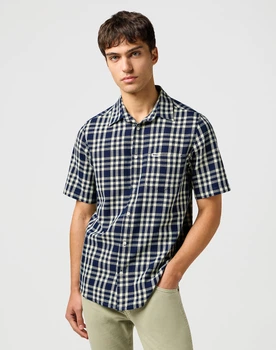 Рубашки Wrangler Crepe Indigo (112362902) Черный L-00