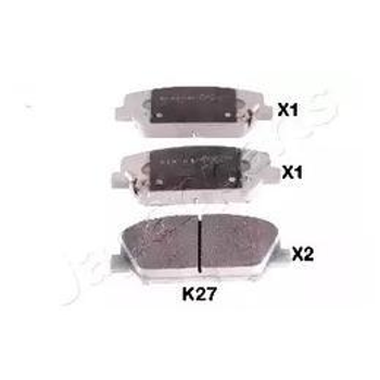 Тормозные колодки предние Kia Cerato 13- JAPANPARTS