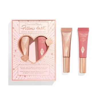 Набір рум'яна та хайлайтер Charlotte Tilbury Pillow Talk Blush and Glow Kit