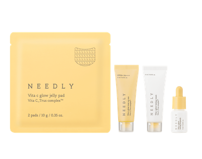 Набір мініатюр косметики з вітаміном С Needly Vita C Glow Miniature Set, 4 в 1