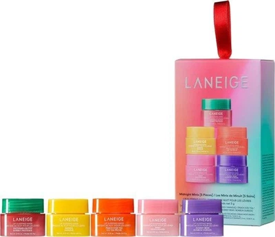 Лімітований набір нічних масок для губ Laneige Midnight Minis Set