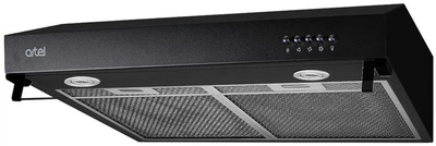 Витяжка пласка ARTEL ART 0960 PUNTO Black (600 м3/год, 3 швидкості, кнопкове кер.) 157290